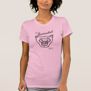 T-shirt Rose de réservoir de dames BaconFest