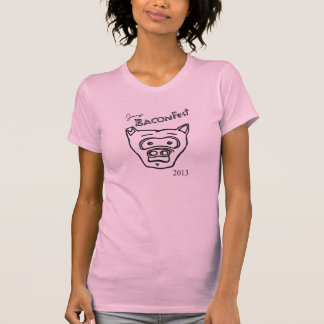 T-shirt Rose de réservoir de dames BaconFest