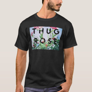 T-shirt Rose de Thug