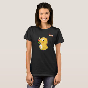 T-shirt rose de VIPKID Dino