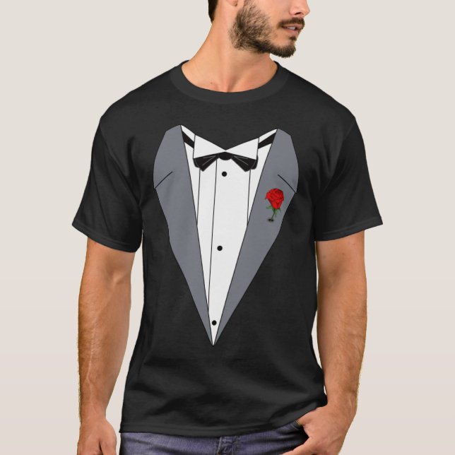 T-shirt Rose Don's Tuxedo (Devant)
