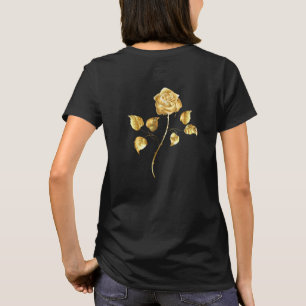 T-shirt Rose d'or ( rose d'or )
