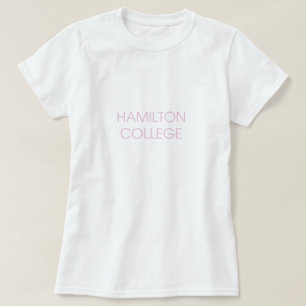 T-shirt Rose d'université de Hamilton
