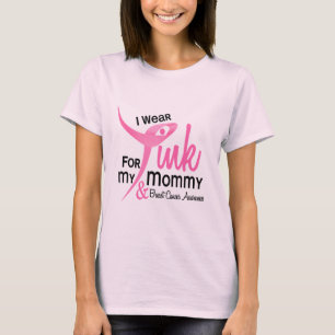 T-shirt Rose d'usage du CANCER DU SEIN I pour ma maman 41