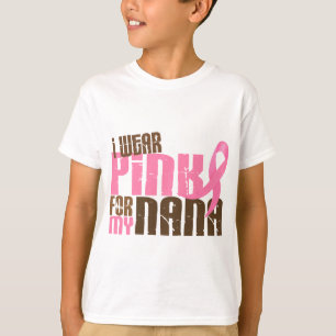 T-shirt ROSE d'USAGE du cancer du sein I POUR MA NANA 6,3
