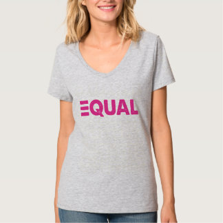 T-shirt Rose égal de CRAZYFISH