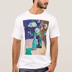 T-shirt Rose et Statuette, Gauguin