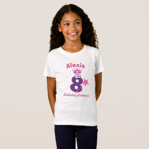 T-Shirt Rose et violet Créez votre propre anniversaire per