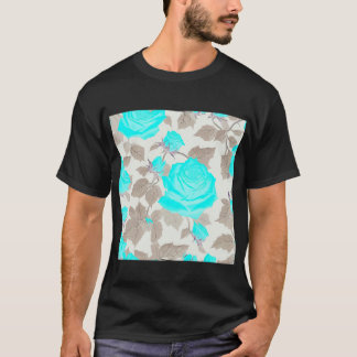T-shirt Rose Ethereal Blue Ghost V1
