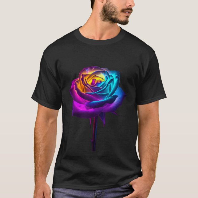 T-shirt Rose Fierté Néon (Devant)