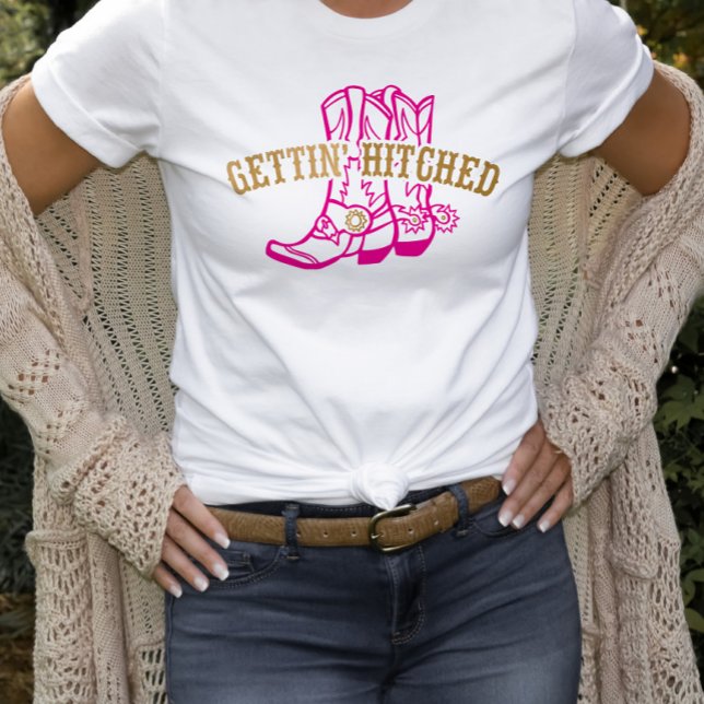 T-shirt Rose Gold Mariage de la mariée (Créateur téléchargé)