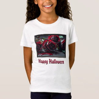 T-Shirt Rose gothique