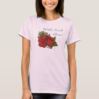 T-shirt Rose irlandais sauvage