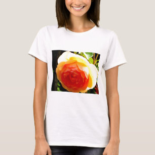 T-shirt Rose jaune