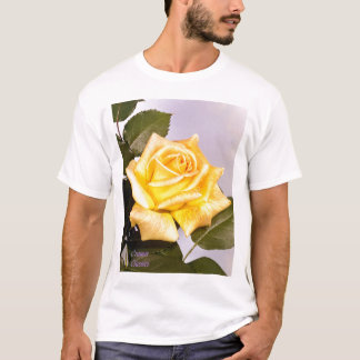 T-shirt Rose jaune