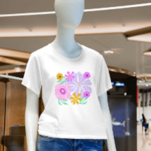 Rose jaune joli floral moderne coloré