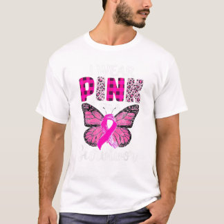 T-shirt rose Je suis un survivant rose