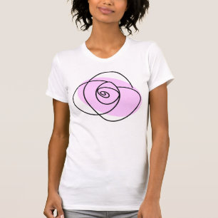 T-shirt rose Lilac