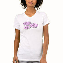 T-shirt rose Lilac Bouquet