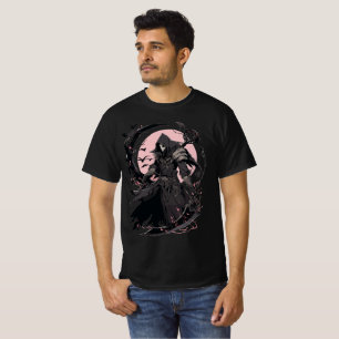 T-shirt Rose Lune Grande Faucheuse, Mort Lui-Même