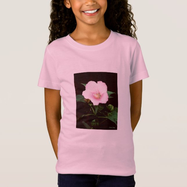 T-shirt rose Mallow Girls (Devant)