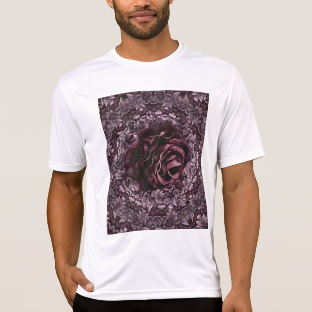 T-shirt Rose Mandala  (Devant)