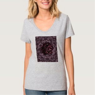 T-shirt Rose Mandala
