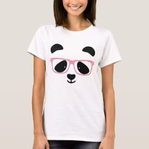 T-shirt Rose mignon de panda