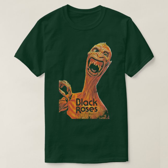 T-shirt Rose noir (Design devant)