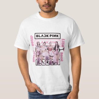 T-shirt rose noir