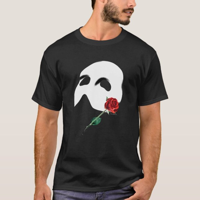 T-shirt Rose officiel 'Phantom De L'Opéra' (Devant)