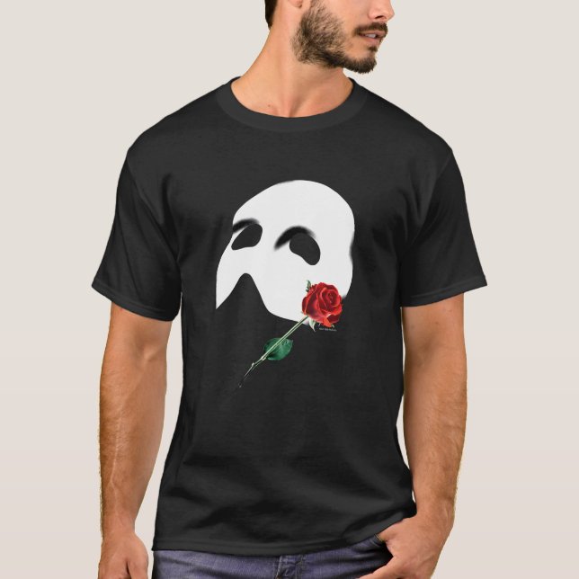 T-shirt Rose officiel 'Phantom De L'Opéra' (Devant)