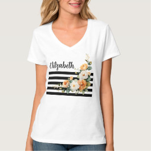 T-shirt Rose orange