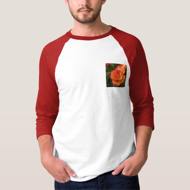 T-shirt Rose orange (Devant)