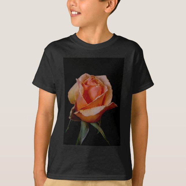 T-shirt Rose orange 3 (Devant)