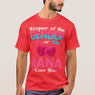 T-shirt Rose Ou Bleu Nana Vous Aime Garder Révélation De S