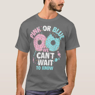 T-shirt Rose Ou Bleu Nous Ne Pouvons Pas Attendre De Conna