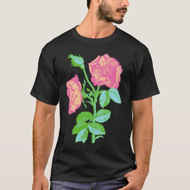 T-shirt Rose Pastel (Devant)