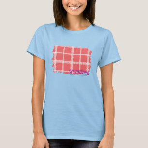 T-shirt Rose plaid 2
