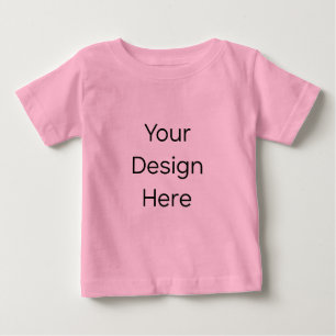 T-Shirt Rose pour Bébé