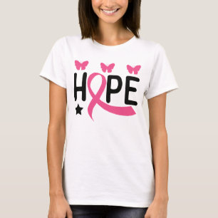 T-shirt Rosé Ribbon Guerrier Lutteur Guerrier Cancer du se
