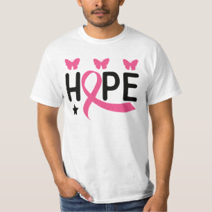 T-shirt Rosé Ribbon Guerrier Lutteur Guerrier Cancer du se