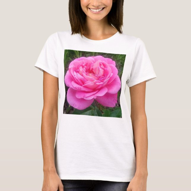 T-shirt Rose romantique 'Léonard de Vinci' (Devant)