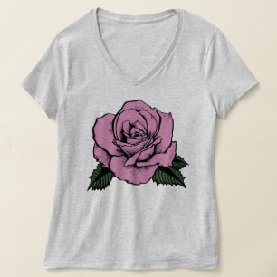 T-shirt rose rose