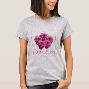 T-shirt rose rose