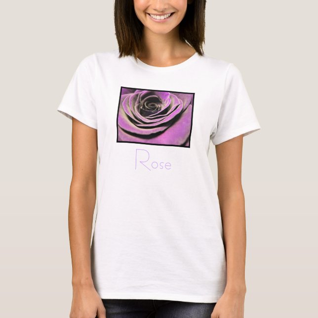 T-shirt Rose rose Lilac (Devant)