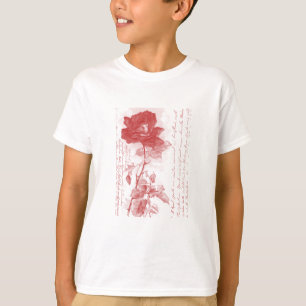 T-shirt Rose rouge