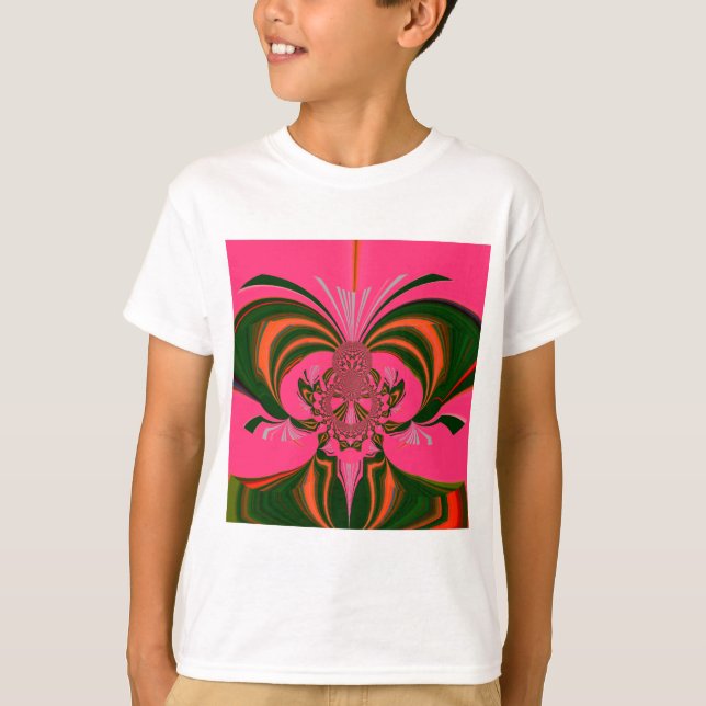 T-shirt Rose rouge or vert (Devant)