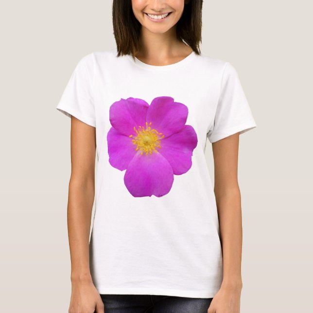 T-shirt Rose sauvage 2 (Devant)
