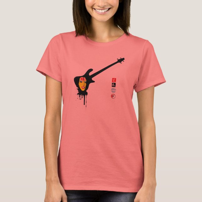 T-SHIRT ROSE TOKYO (Devant)